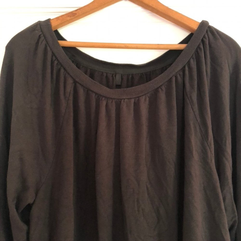 Lou + Grey Slouchy Drawstring Detail Sweater- M - Picture 2 of 7